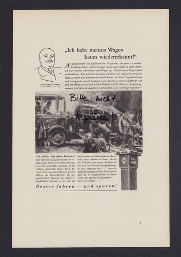 Bochum werbung 1938 - bochum,,