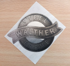 Aufkleber Sticker von Walther