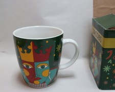 vintage Jacobs Tasse 1.Edition / Henkel- Becher, unbenutzt OVP (Ritzenhoff)