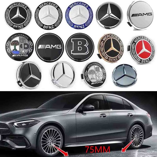 4stück 75mm mercedes benz - 4stück,