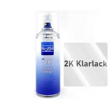 2K Norm Klarlack MATT Spray Lackversiegelung Überzugslack Autolack 400ml