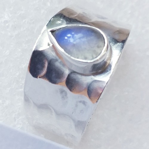 Echter blauer mondstein - blauer,