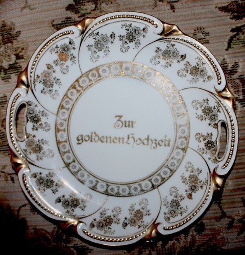 Prunkteller zur goldenen - prunkteller,