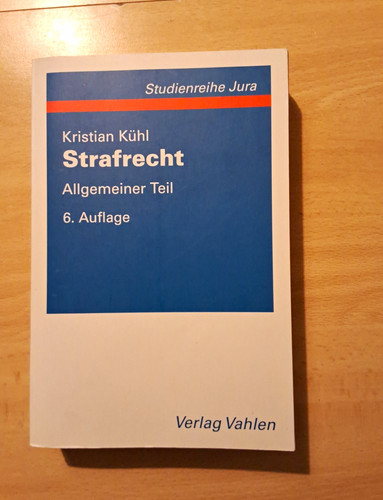 Kristian kühl strafrecht - kühl,