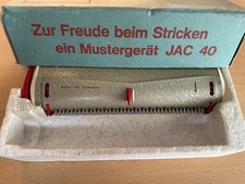 Knittax - JAC 40 Mustergerät + Musterkarten, -   ohne Lochkarten