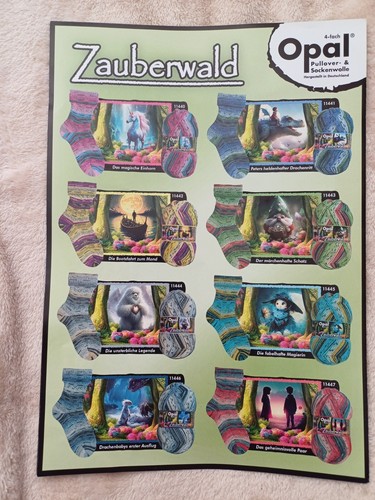 Wolle von opal zauberwald - opal,