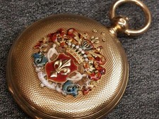 J. Calame Robert, Grande Sonnerie bedeutende Taschenuhr Gold um 1860