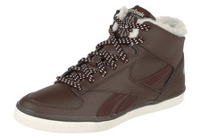 DAMEN REEBOK Classic High-Top Winter-Schuhe Warm High-Sneaker gefüttert leder