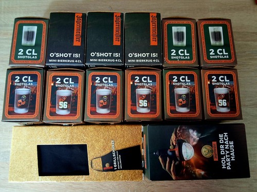 Jägermeister set gläser - jägermeister,