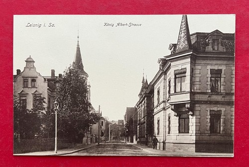 Leisnig 1910 blick in - leisnig, um