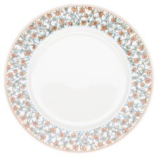 Speiseteller orange Rosenthal Pearl China Moosrose