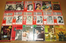 18 Krimi Romanhefte, alt Klassiker, Kommissar Wilton u.andere, lesespurig bk913