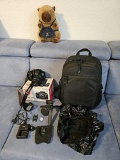 Canon EOS 1300D (W) EF-S 18-55 IS2 Kit 18 Mega Pixel CMOS WiFi mit Rucksack
