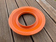 Tupperware Mess-Becher Spritzschutz-Ring Candy orange rund Durchmesser 17 cm