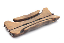 Alter Holz Tragegriff Transportgriff Paketträger Klappgriff Vintage Länge 16,5