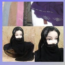 Kopftuch Kopfbedeckung Hijab Tuch islam Muslim Niqab Khimar  (41)