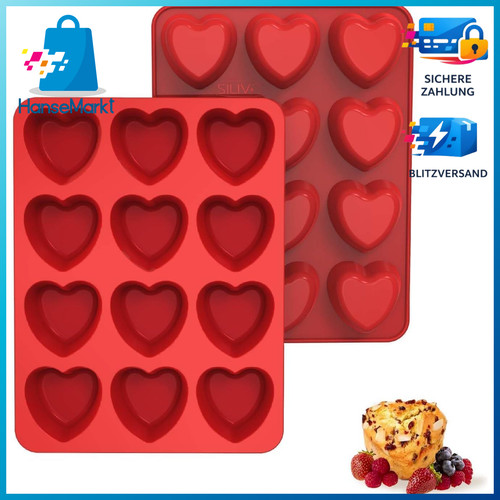 Muffins backform herz - muffins,