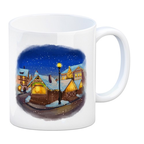 Glühweinstand weihnachtsmarkt - glühweinstand,