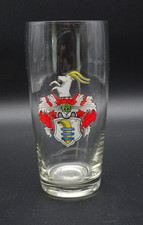 Bierglas mit Wappen gebraucht