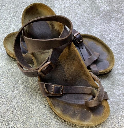 Worn birkenstock women - worn, yara