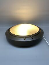 * LUCEPLAN METROPOLI 20/38 DECKENLAMPE RUND METALL PRISMEN GLAS ITALY SCHWARZ