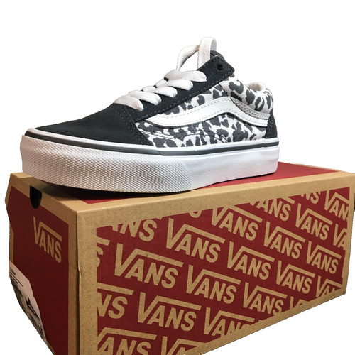 Kinder vans schnee leopard - schnee,