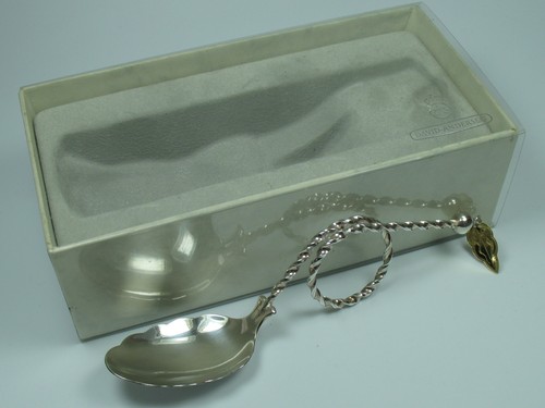 Tauflöffel silber 830 - 830, david