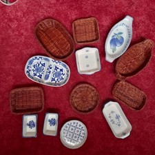 6 x  Porzellan Schalen für Tapas, Saucen, Oliven, Nüsse, Leckereien Geschenk