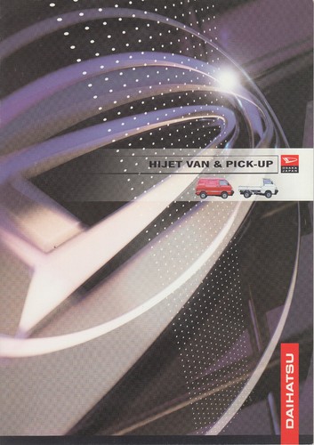 Prospekt brochure daihatsu - prospekt,
