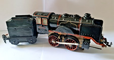 Märklin Dampflok mit Tender und Beleuchtung Spur 0, Umbau ca. 1935