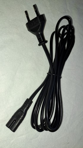 Euro netzkabel mit doppelnut - euro,
