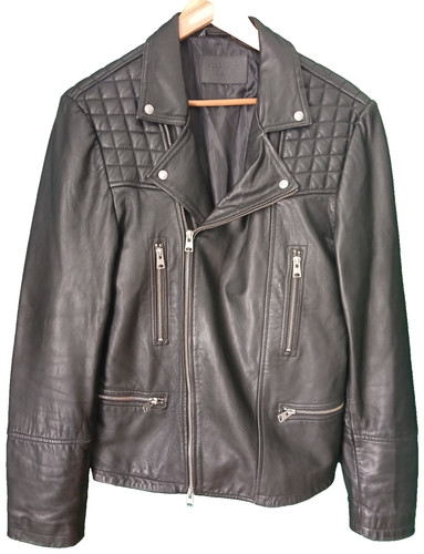 Allsaints lederjacke herren - allsaints,