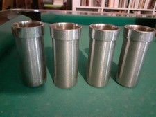 4 Hülsen und 5 Einsatzgläser für Labor-Tischzentrifuge Hettich Universal 1200