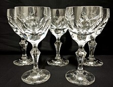 5x Weingläser VILLEROY& BOCH Bleikristall H/D: 16,5 x 7,5 cm Gew.389 Gramm