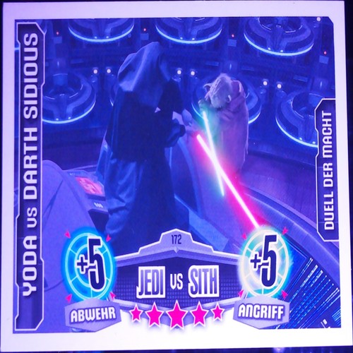 Topps star wars - attax, karte