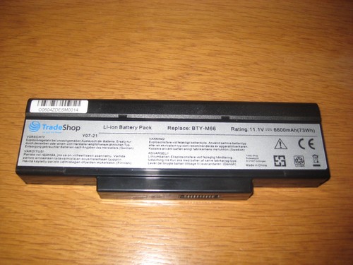 Akku für msi m660 675 - akku, m-675