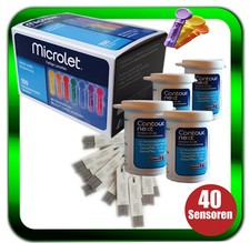 40 Teststreifen Sensoren