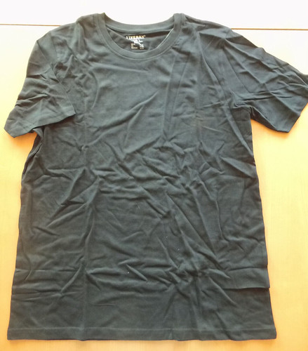 Herren shirt schwarz uni gr - t-shirt,