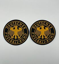 DFB Deutscher Fußball Bund Aufnäher Patch 2 Stück