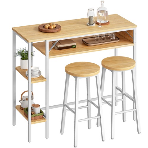 Bartisch mit barhocker - bartisch,