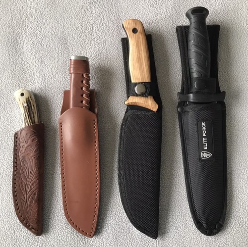 Konvolut feststehende messer - konvolut,