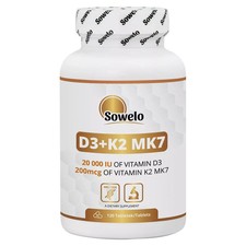 Vitamin D3 20.000 IE + K2 MK7