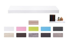 Wandregal Wandboard freischwebend Bücherregal Hängeregal Schweberegal Wohnzimmer