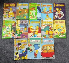 13xBart Simpsons Comics (Nr.  1-10, 15, 16, 17) - Erstauflagen