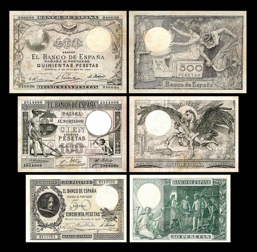 100 500 pesetas - 50,,