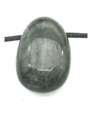 Trommelstein gebohrt Quarz Katzenauge