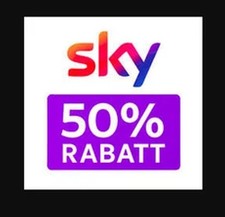 Sky 50% Rabatt auf Sky komplett - Gutschein -