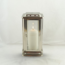 B-Ware Grablampe Royal Edelstahl Grablaternen Grableuchte Friedhofslaterne