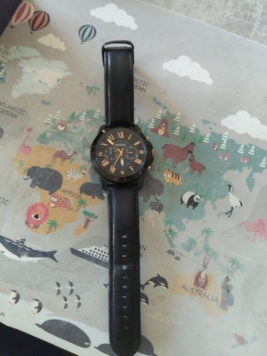 Uhr von fossil inkl metallbox - uhr,