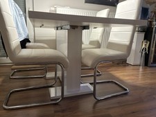 Esstisch Weiß Mit 4 Stühlen